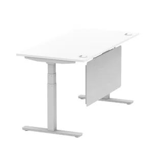 Air Height Adjustable Desk With Cable Ports