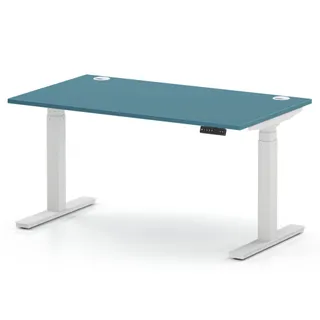 Air Height Adjustable Desk With Cable Ports