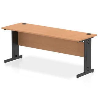 Impulse Slimline Desk Cable Managed Leg