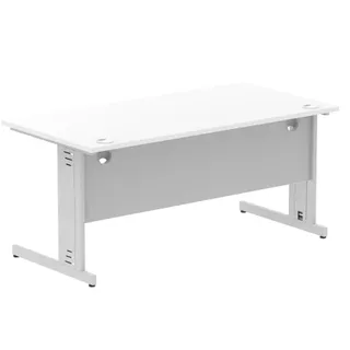 Impulse Straight Desk Cable Managed Leg
