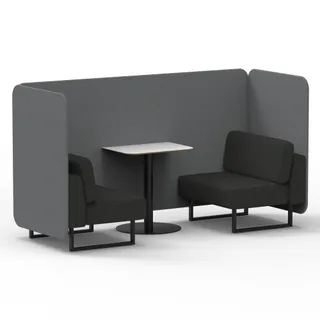 Brixworth Bench Booth in Two Tone