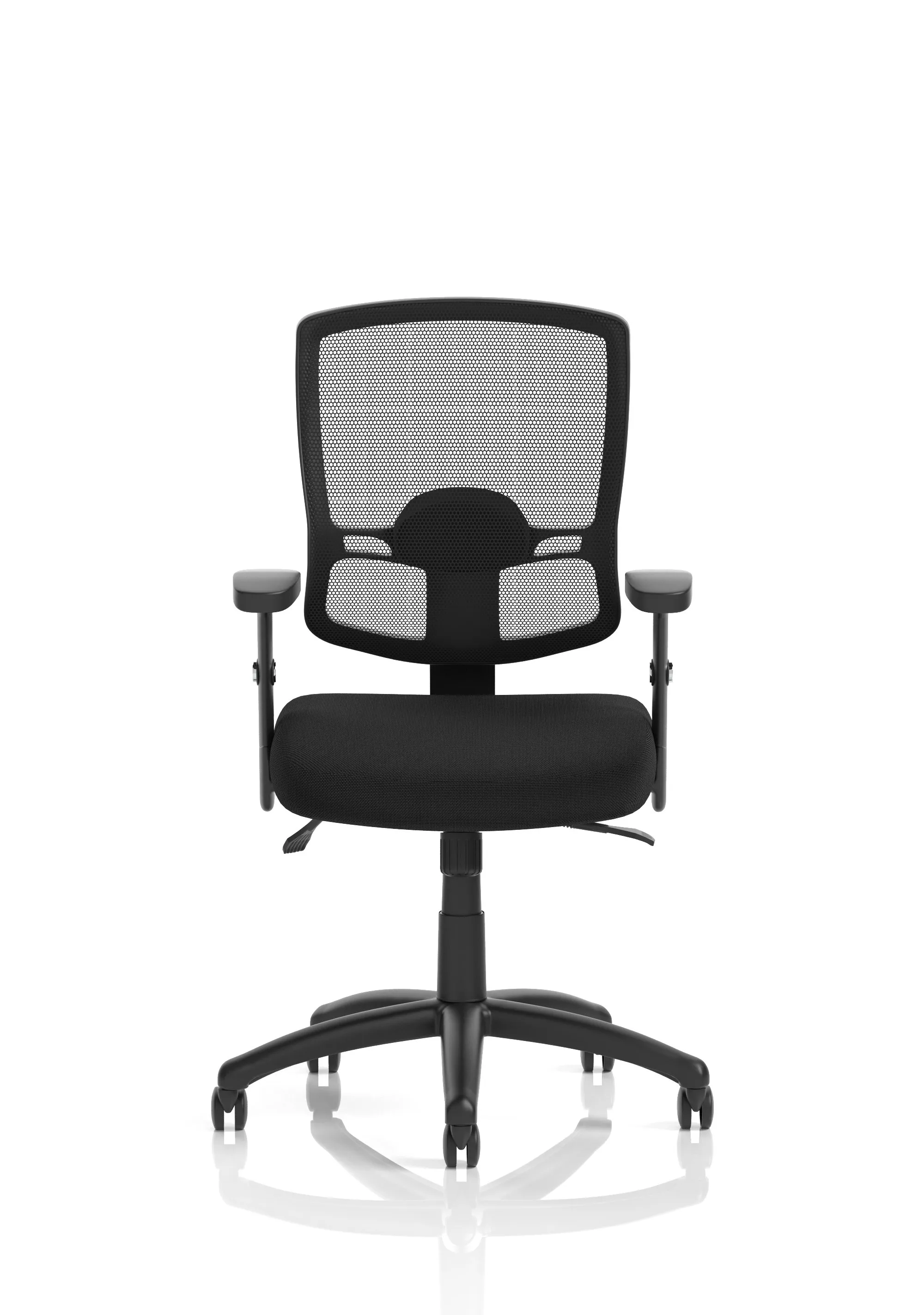 Portland II Medium Mesh Back Task Operator Office Chair with Arms