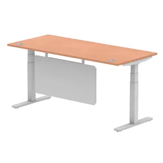 Air Height Adjustable Desk With Cable Ports