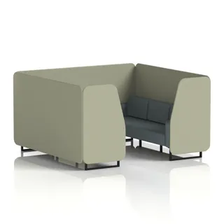 Brixworth Booth in Two Tone