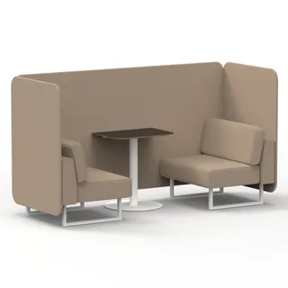 Brixworth Bench Booth in Single Tone