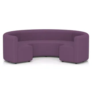 Mawsley Modular Seating Set - Circular Booth