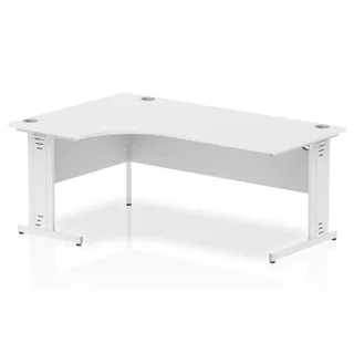 Impulse Crescent Desk Cable Managed Leg