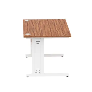 Impulse Straight Desk Cable Managed Leg