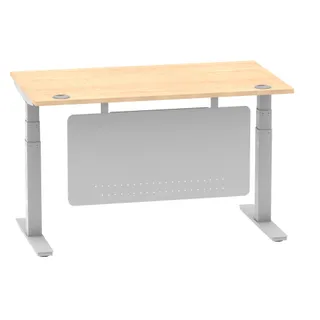 Air Height Adjustable Desk With Cable Ports