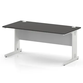 Impulse Straight Desk Cable Managed Leg