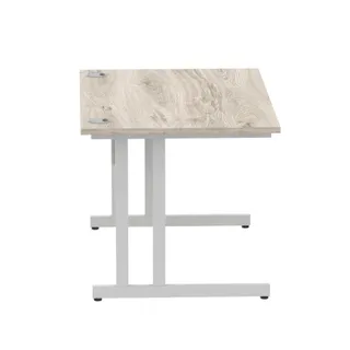 Impulse Straight Desk Cantilever Leg