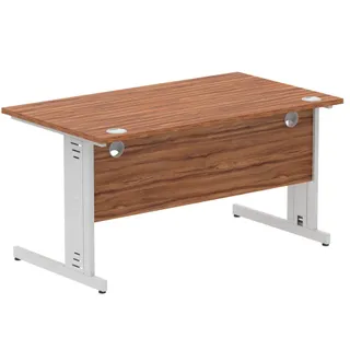 Impulse Straight Desk Cable Managed Leg