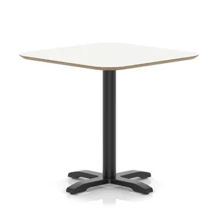 Brixworth Square Coffee Table With Cross Base