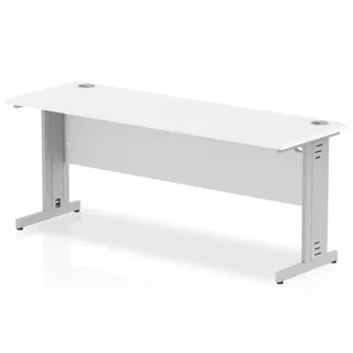 Impulse Slimline Desk Cable Managed Leg