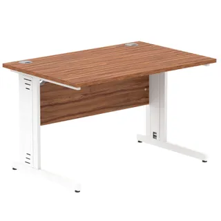 Impulse Straight Desk Cable Managed Leg