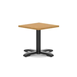 Italia Square Coffee Table With Cross Base