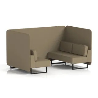 Brixworth Bench Booth in Single Tone