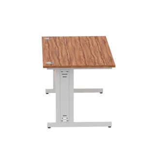 Impulse Straight Desk Cable Managed Leg