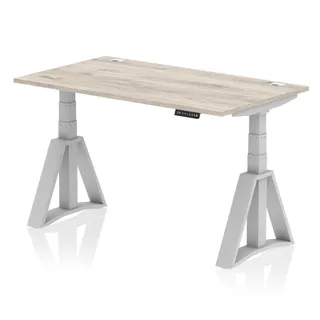 Air Height Adjustable Desk With Cable Ports