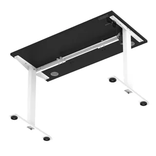 Air Lite Height Adjustable Slimline Desk With Cable Ports