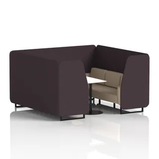 Brixworth Booth in Two Tone