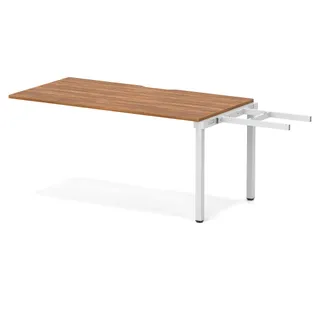 Evolve Plus Single Row Bench Desk Extension Kit