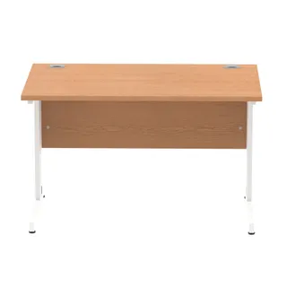Impulse Straight Desk Cable Managed Leg
