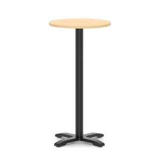 Italia Round Poseur Table With Cross Base