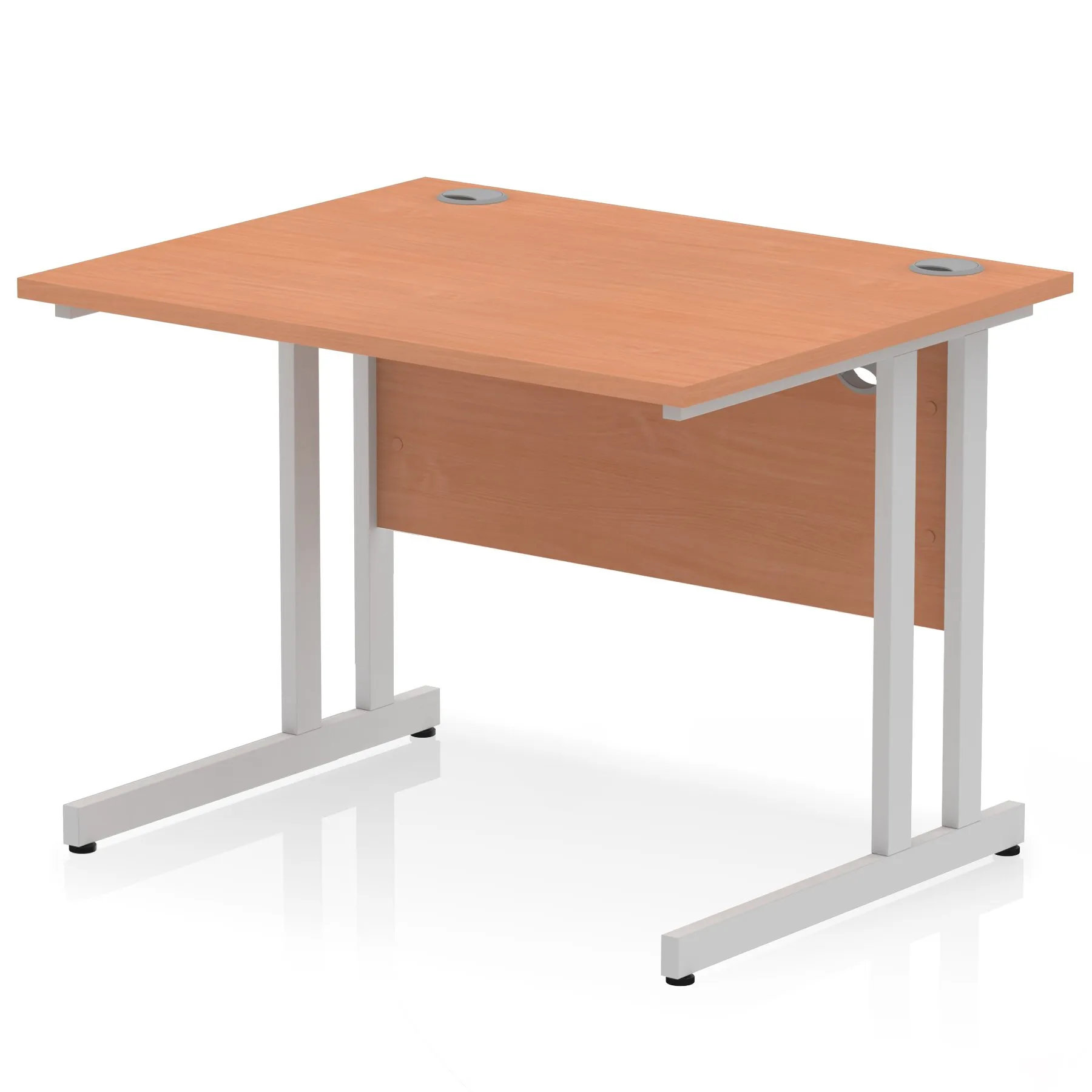 Impulse Straight Desk Cantilever Leg