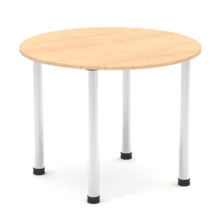 Impulse Round Table With Post Leg