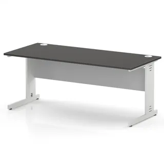 Impulse Straight Desk Cable Managed Leg