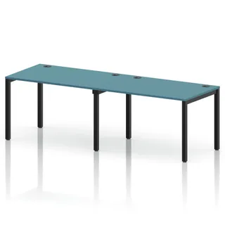 Impulse Single Row Bench Desk - 2 Person