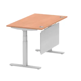 Air Height Adjustable Desk With Cable Ports