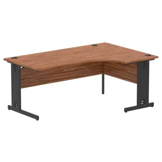 Impulse Crescent Desk Cable Managed Leg