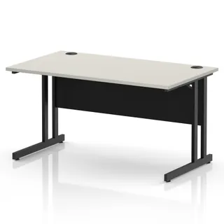 Impulse Straight Desk Cantilever Leg