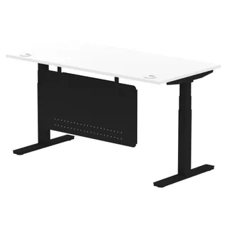 Air Height Adjustable Desk With Cable Ports