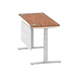 Air Height Adjustable Slimline Desk With Cable Ports