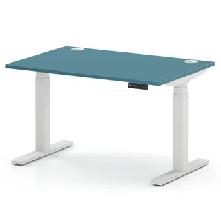 Air Height Adjustable Desk With Cable Ports