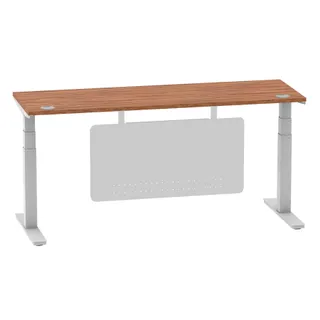 Air Height Adjustable Slimline Desk With Cable Ports