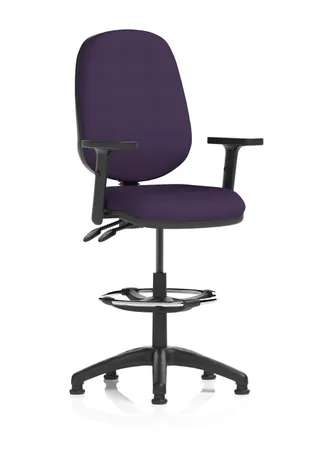 Eclipse Plus II Medium Back Task Operator Office Chair