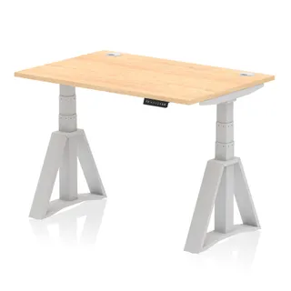 Air Height Adjustable Desk With Cable Ports