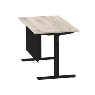 Air Height Adjustable Desk With Cable Ports