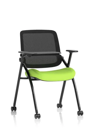 EE - Capra Mesh Back Folding Office Training Chair With Sliding Arms
