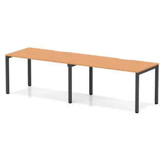 Evolve Plus Single Row Bench Desk - 2 Person