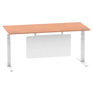 Air Height Adjustable Desk With Cable Ports