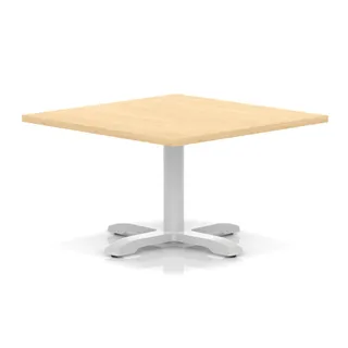 EE - Italia Square Coffee Table With Cross Base