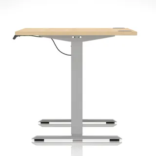 Air Lite Height Adjustable Desk With Cable Ports
