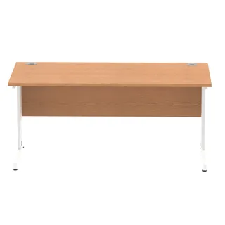 Impulse Straight Desk Cable Managed Leg