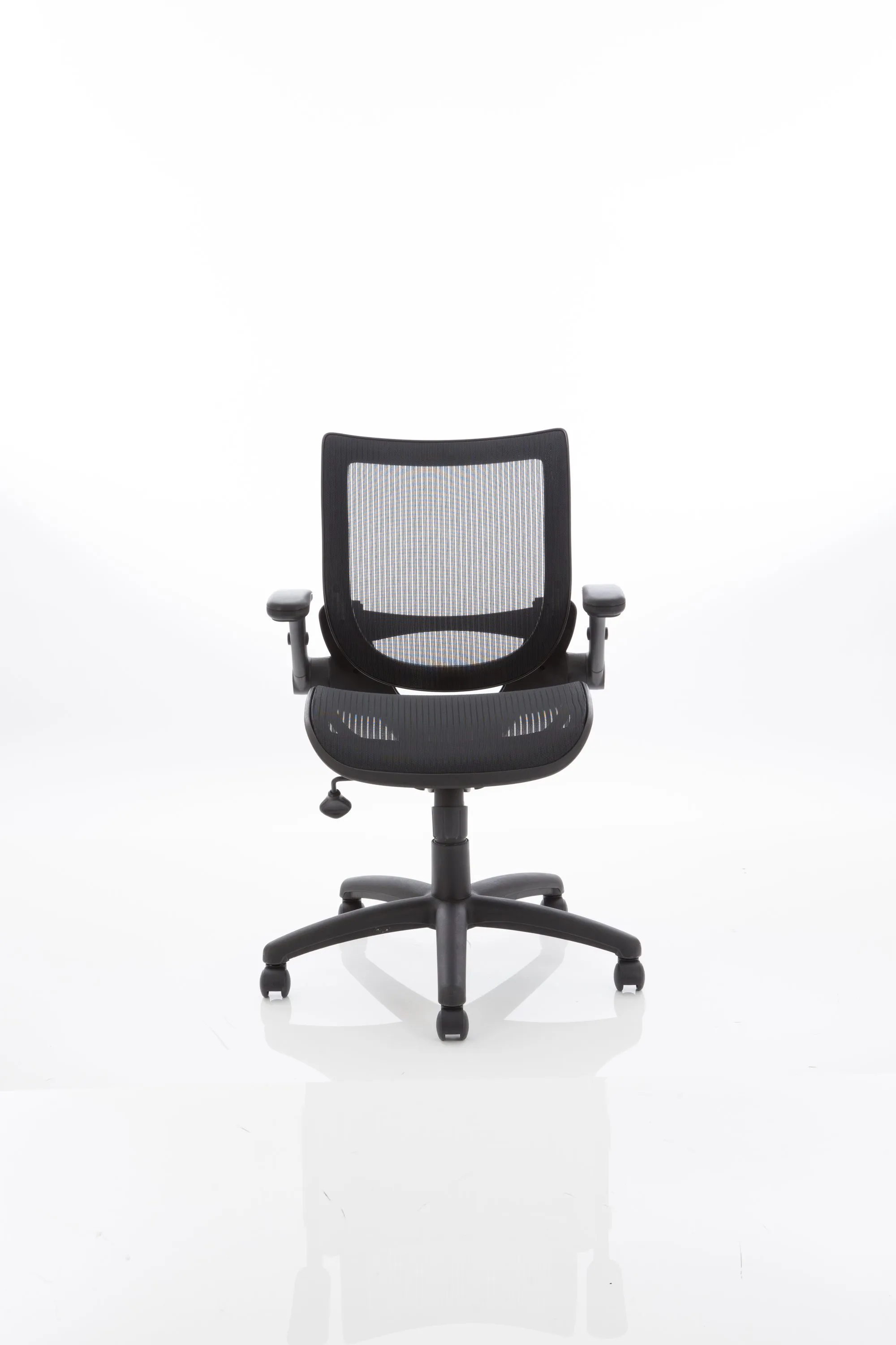 Fuller Medium Mesh Back Task Operator Office Chair with Folding Arms
