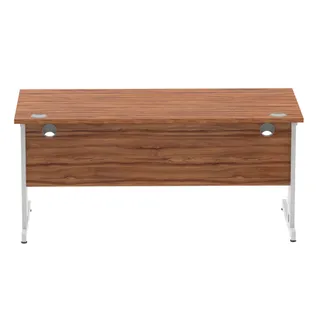 Impulse Straight Desk Cable Managed Leg